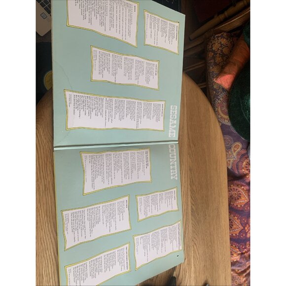 SESAME STREET Vintage 1981 Vinyl Record Sesame Country Album - Picture 2 of 5